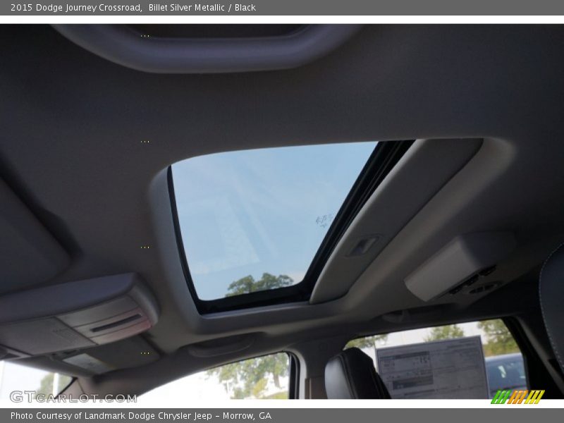 Billet Silver Metallic / Black 2015 Dodge Journey Crossroad