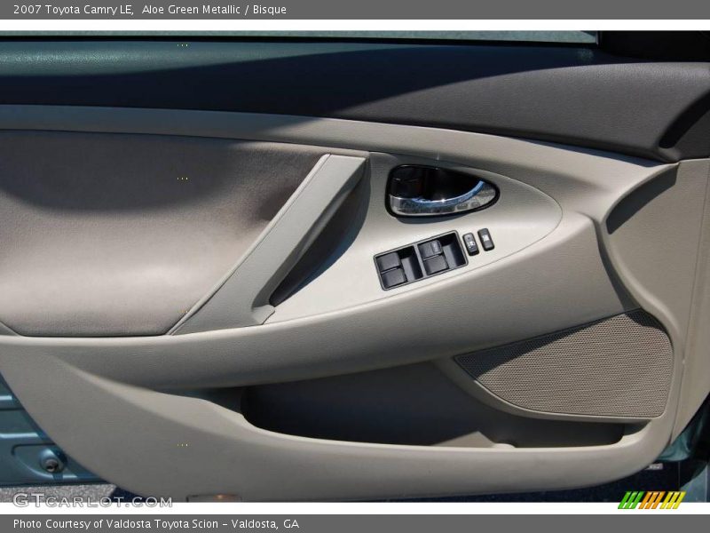 Aloe Green Metallic / Bisque 2007 Toyota Camry LE
