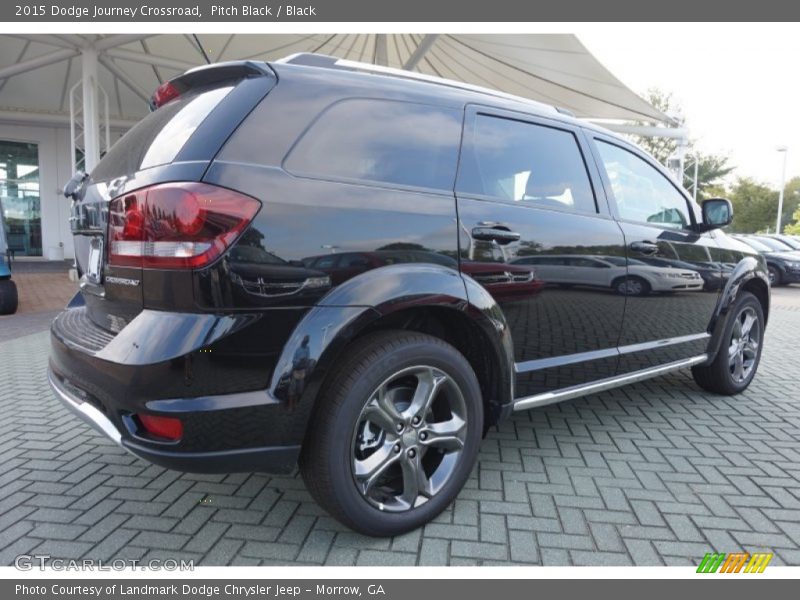 Pitch Black / Black 2015 Dodge Journey Crossroad