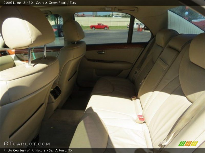 Cypress Green Pearl / Ecru 2006 Lexus LS 430