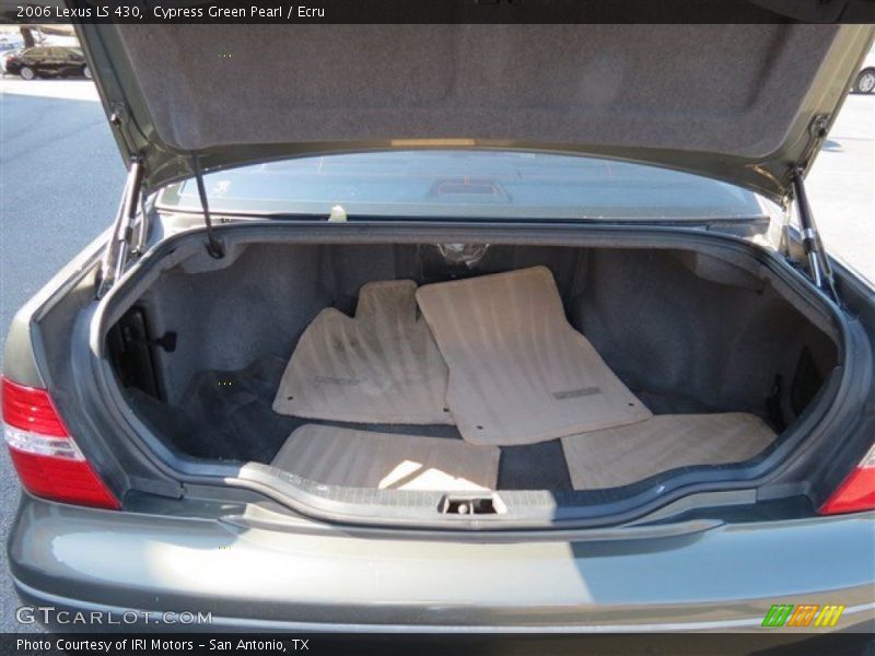 Cypress Green Pearl / Ecru 2006 Lexus LS 430