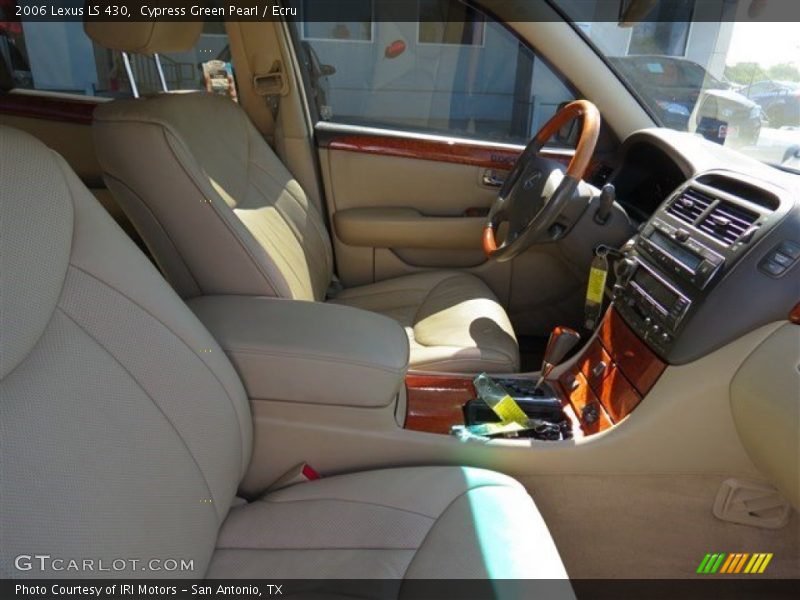 Cypress Green Pearl / Ecru 2006 Lexus LS 430
