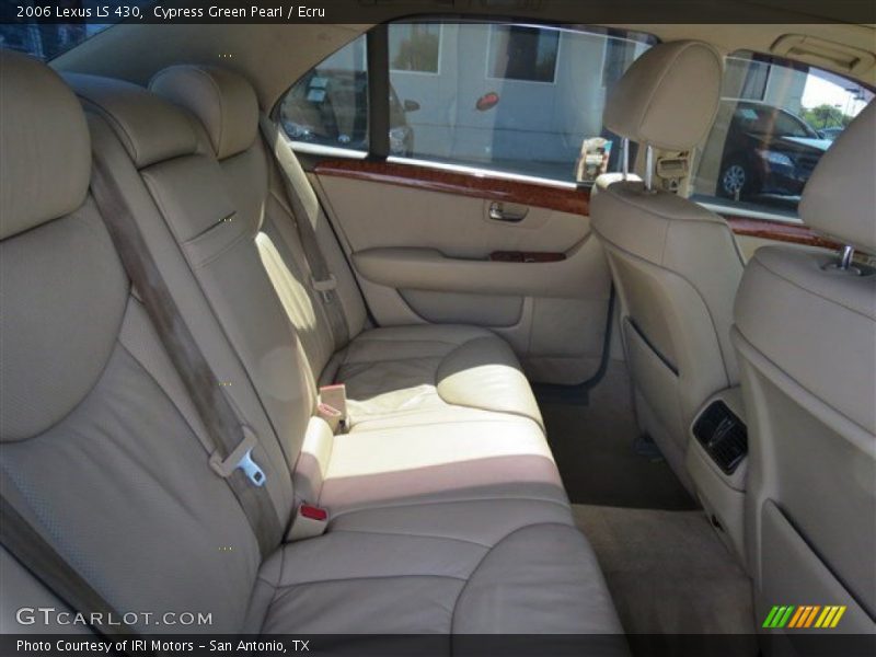 Cypress Green Pearl / Ecru 2006 Lexus LS 430