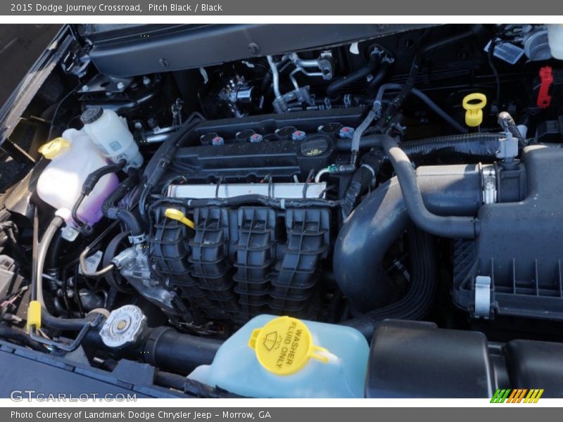 Pitch Black / Black 2015 Dodge Journey Crossroad