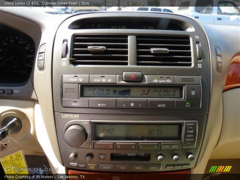 Cypress Green Pearl / Ecru 2006 Lexus LS 430