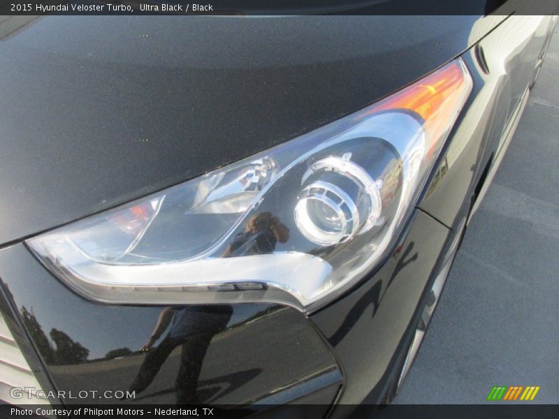 Ultra Black / Black 2015 Hyundai Veloster Turbo