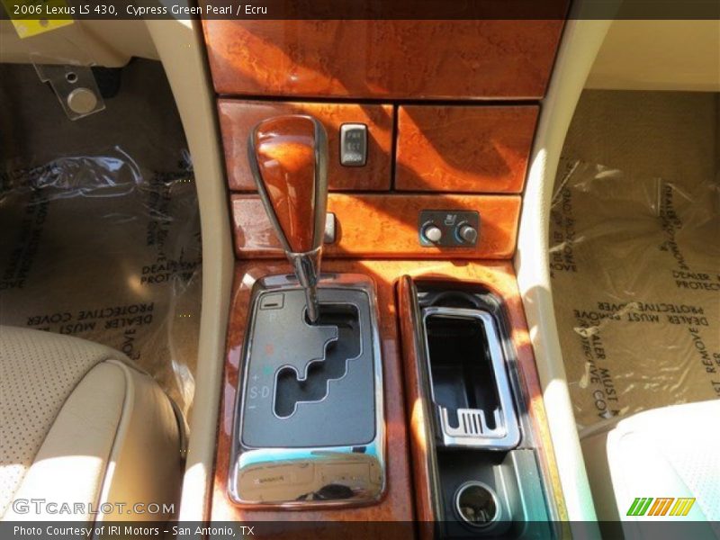 Cypress Green Pearl / Ecru 2006 Lexus LS 430