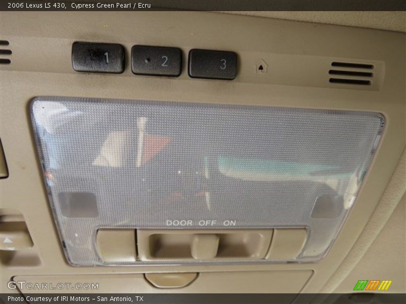 Cypress Green Pearl / Ecru 2006 Lexus LS 430