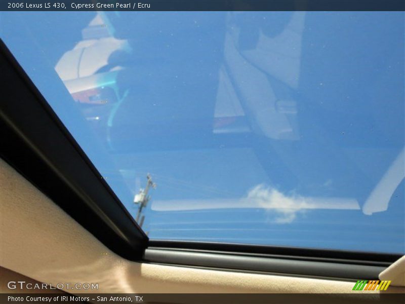 Cypress Green Pearl / Ecru 2006 Lexus LS 430