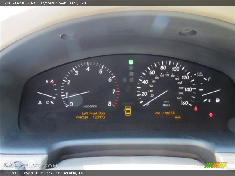 Cypress Green Pearl / Ecru 2006 Lexus LS 430