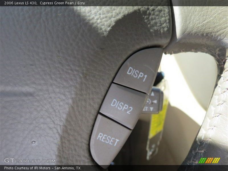 Cypress Green Pearl / Ecru 2006 Lexus LS 430