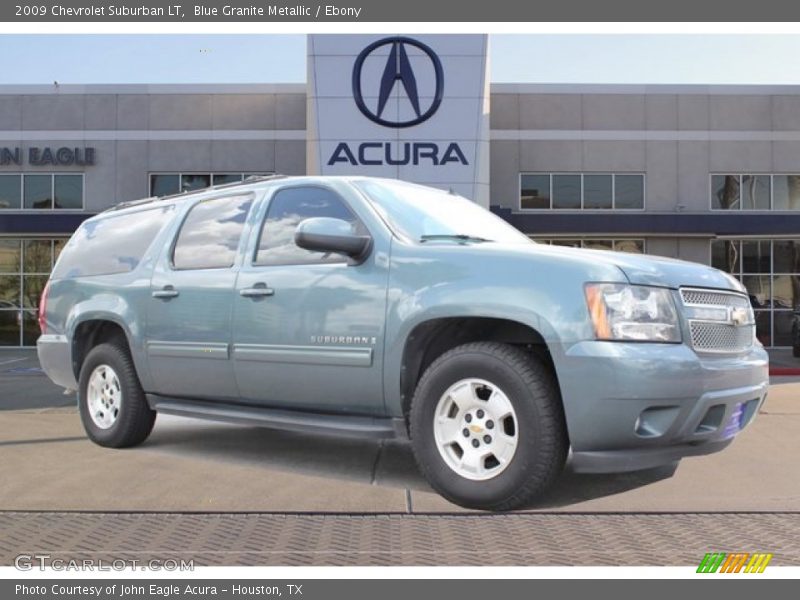 Blue Granite Metallic / Ebony 2009 Chevrolet Suburban LT