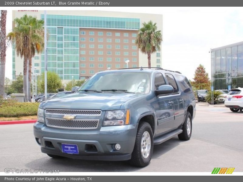 Blue Granite Metallic / Ebony 2009 Chevrolet Suburban LT