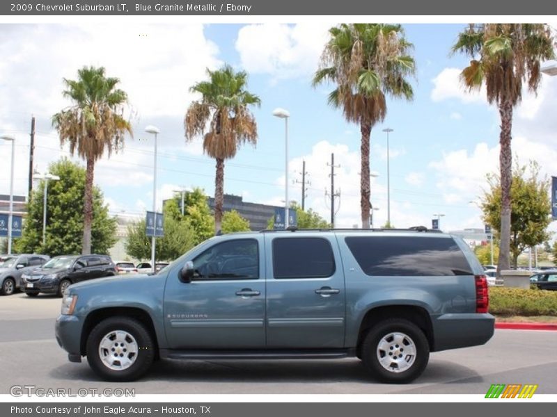 Blue Granite Metallic / Ebony 2009 Chevrolet Suburban LT