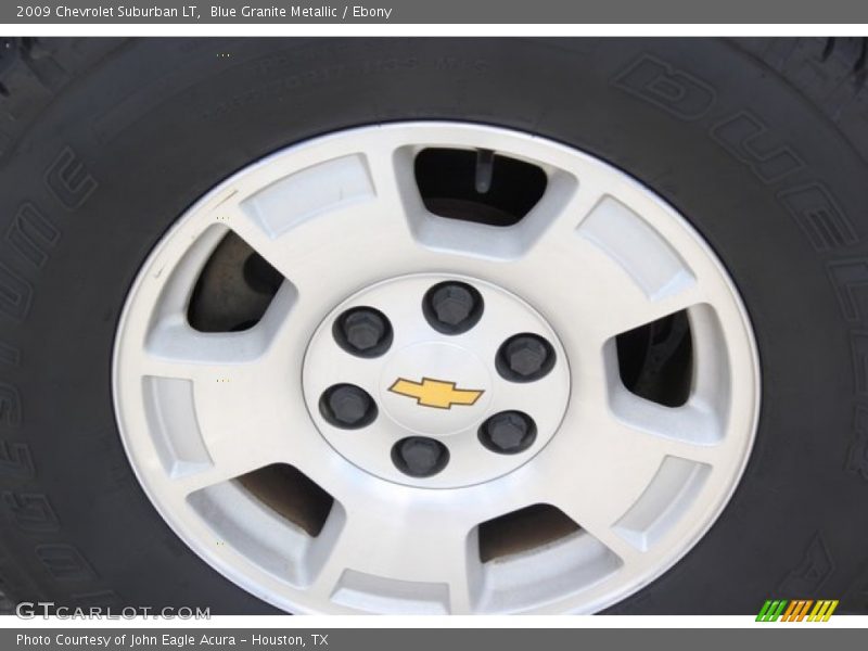 Blue Granite Metallic / Ebony 2009 Chevrolet Suburban LT