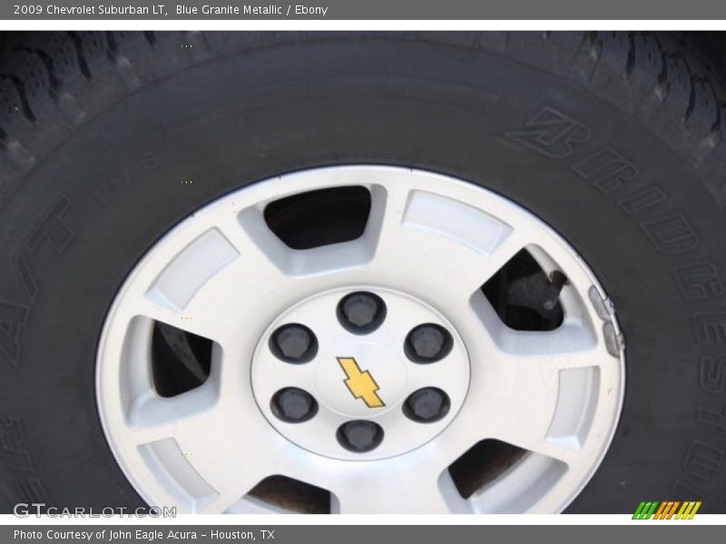Blue Granite Metallic / Ebony 2009 Chevrolet Suburban LT