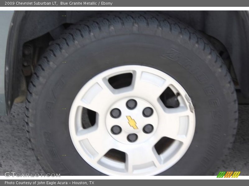 Blue Granite Metallic / Ebony 2009 Chevrolet Suburban LT