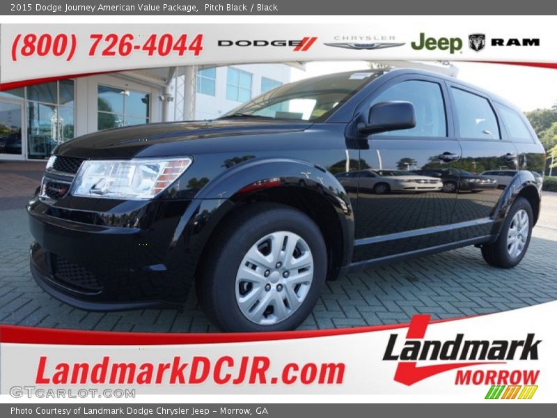 Pitch Black / Black 2015 Dodge Journey American Value Package