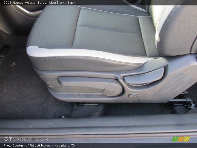 Ultra Black / Black 2015 Hyundai Veloster Turbo