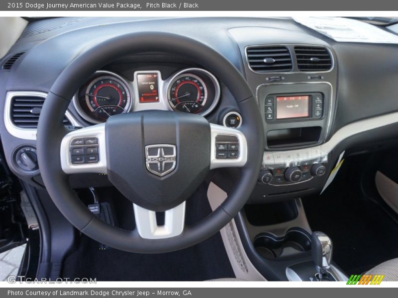 Pitch Black / Black 2015 Dodge Journey American Value Package