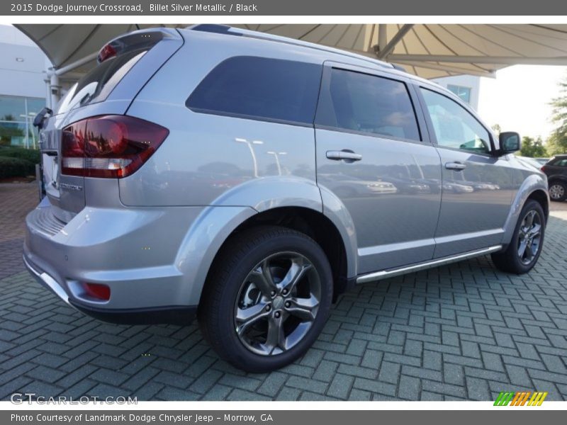 Billet Silver Metallic / Black 2015 Dodge Journey Crossroad