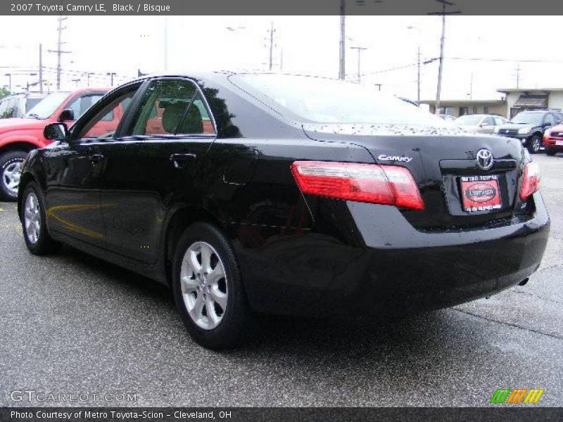 Black / Bisque 2007 Toyota Camry LE