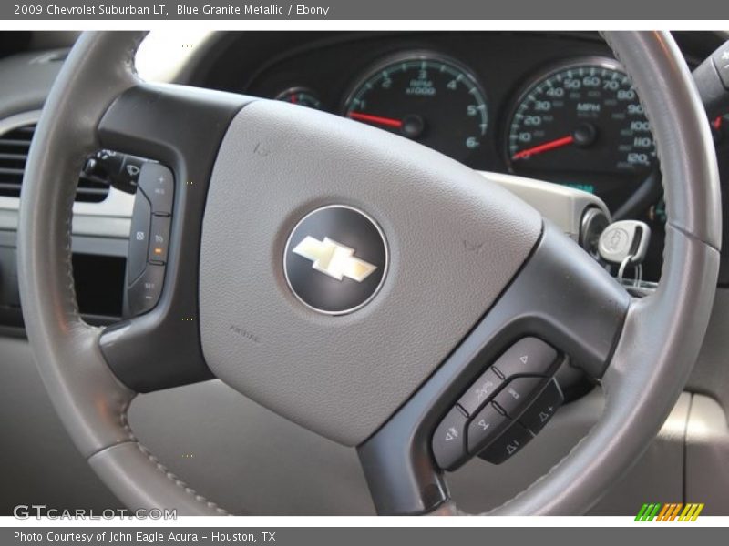 Blue Granite Metallic / Ebony 2009 Chevrolet Suburban LT