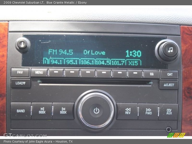 Blue Granite Metallic / Ebony 2009 Chevrolet Suburban LT
