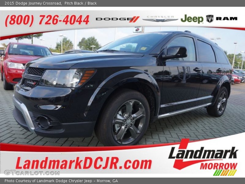 Pitch Black / Black 2015 Dodge Journey Crossroad