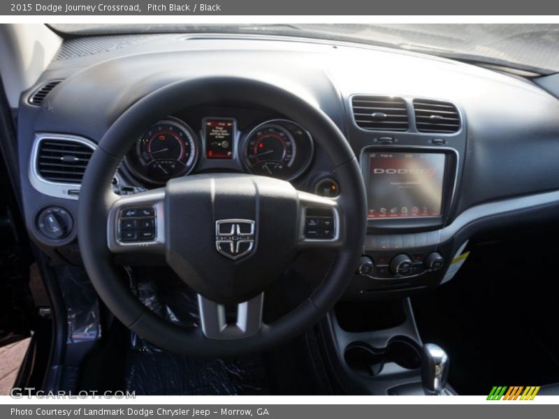 Pitch Black / Black 2015 Dodge Journey Crossroad