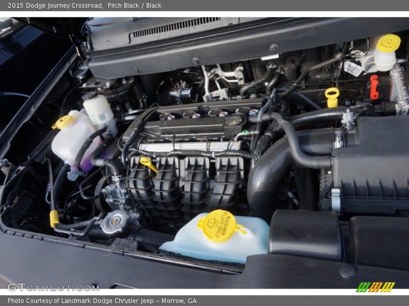 Pitch Black / Black 2015 Dodge Journey Crossroad