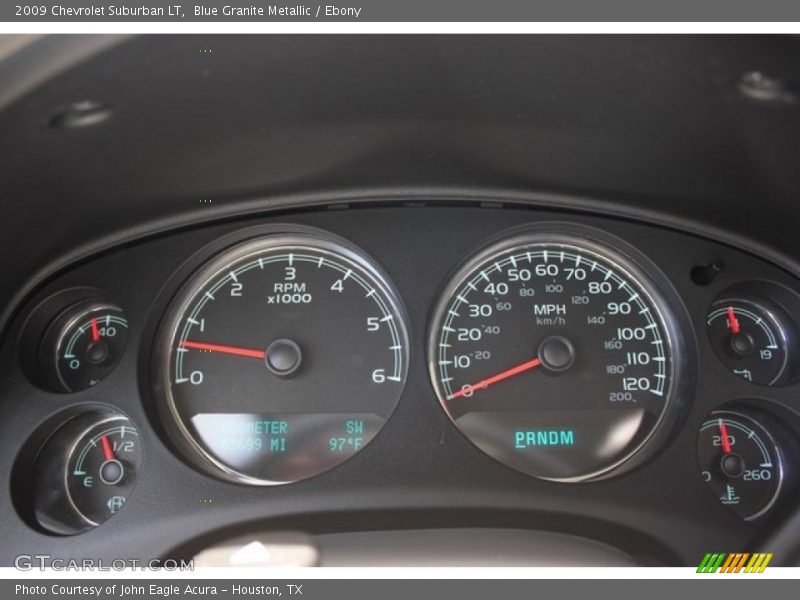 Blue Granite Metallic / Ebony 2009 Chevrolet Suburban LT