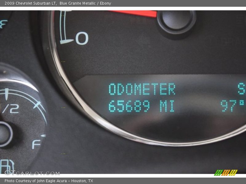 Blue Granite Metallic / Ebony 2009 Chevrolet Suburban LT