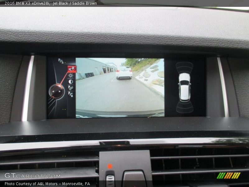 Jet Black / Saddle Brown 2016 BMW X3 xDrive28i