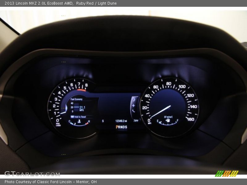 Ruby Red / Light Dune 2013 Lincoln MKZ 2.0L EcoBoost AWD