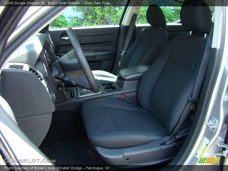 Bright Silver Metallic / Dark Slate Gray 2008 Dodge Charger SE