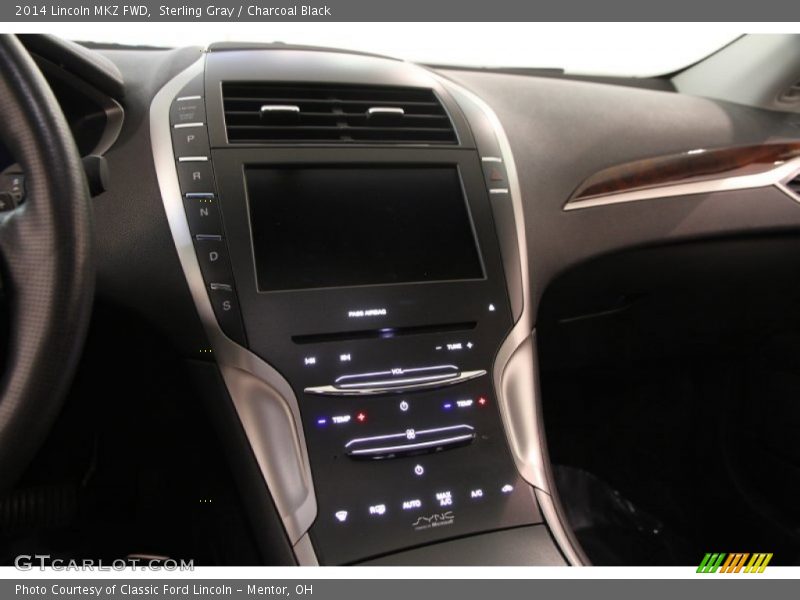 Sterling Gray / Charcoal Black 2014 Lincoln MKZ FWD
