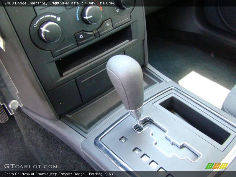 Bright Silver Metallic / Dark Slate Gray 2008 Dodge Charger SE