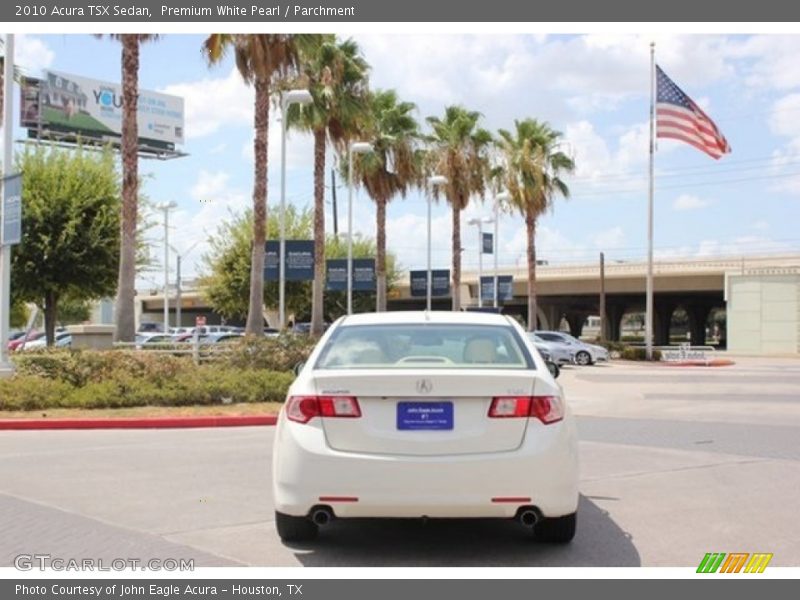 Premium White Pearl / Parchment 2010 Acura TSX Sedan