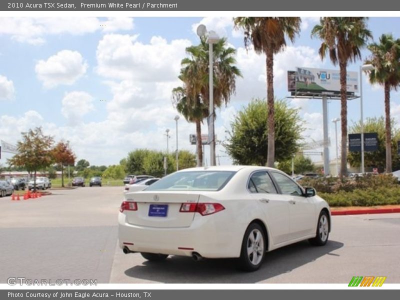 Premium White Pearl / Parchment 2010 Acura TSX Sedan