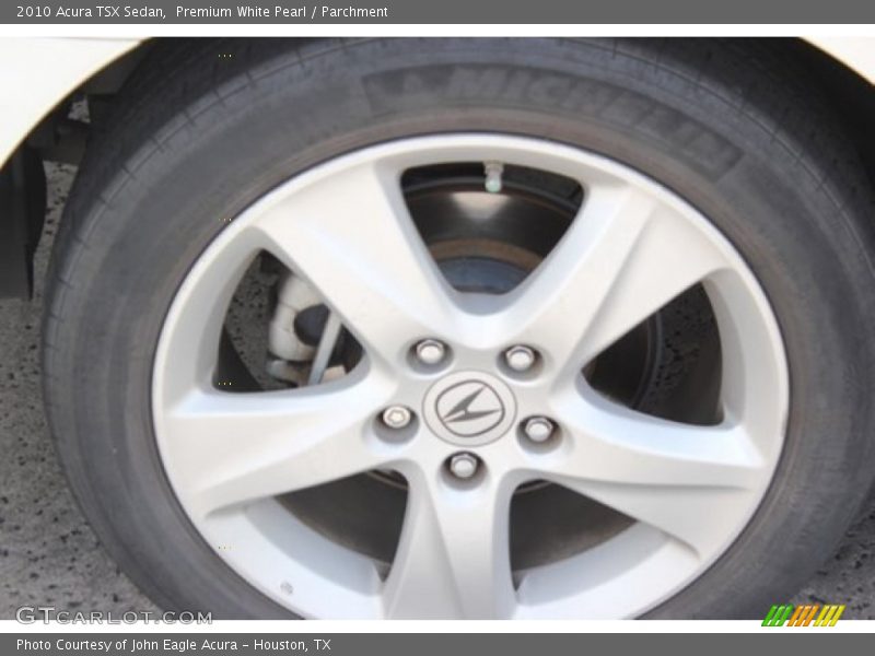 Premium White Pearl / Parchment 2010 Acura TSX Sedan