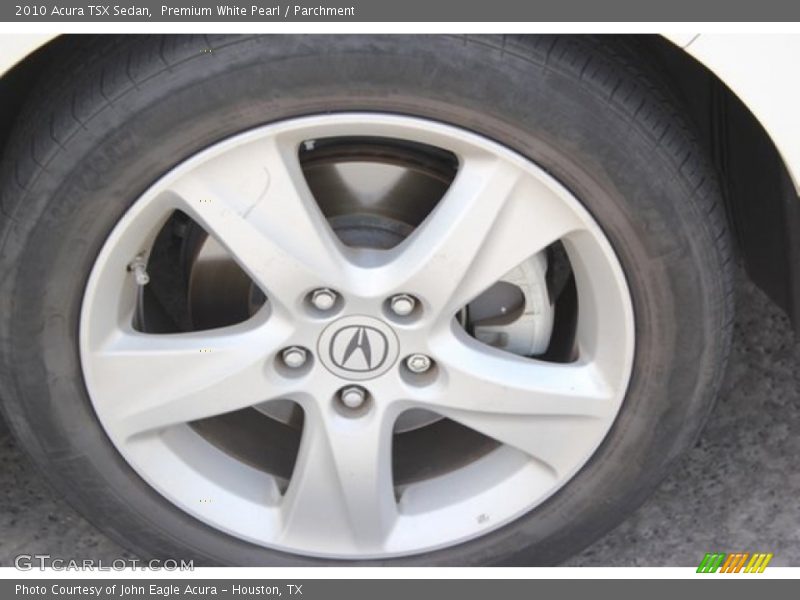 Premium White Pearl / Parchment 2010 Acura TSX Sedan