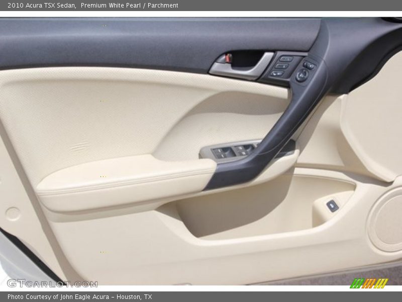 Premium White Pearl / Parchment 2010 Acura TSX Sedan