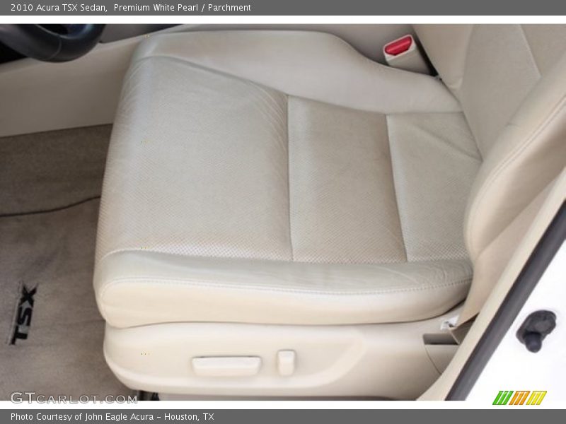 Premium White Pearl / Parchment 2010 Acura TSX Sedan