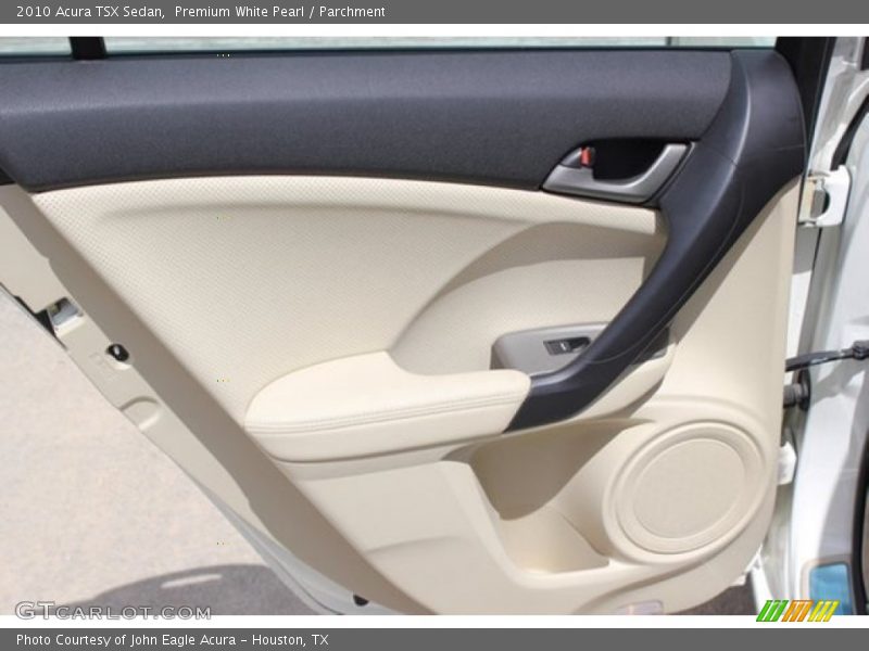 Premium White Pearl / Parchment 2010 Acura TSX Sedan
