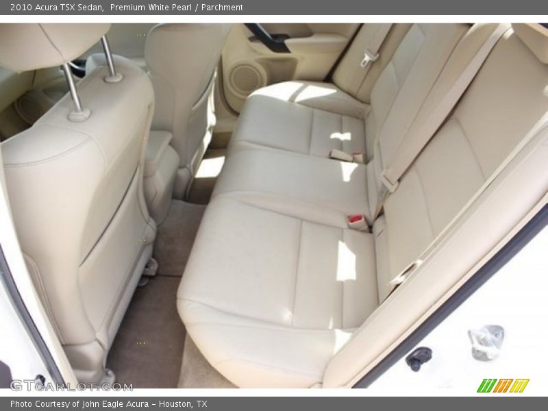 Premium White Pearl / Parchment 2010 Acura TSX Sedan