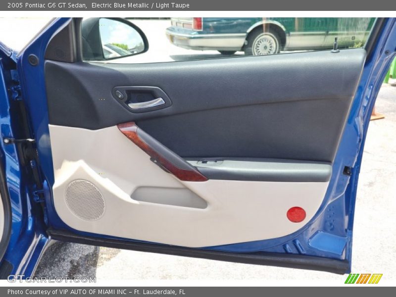 Electric Blue Metallic / Light Taupe 2005 Pontiac G6 GT Sedan