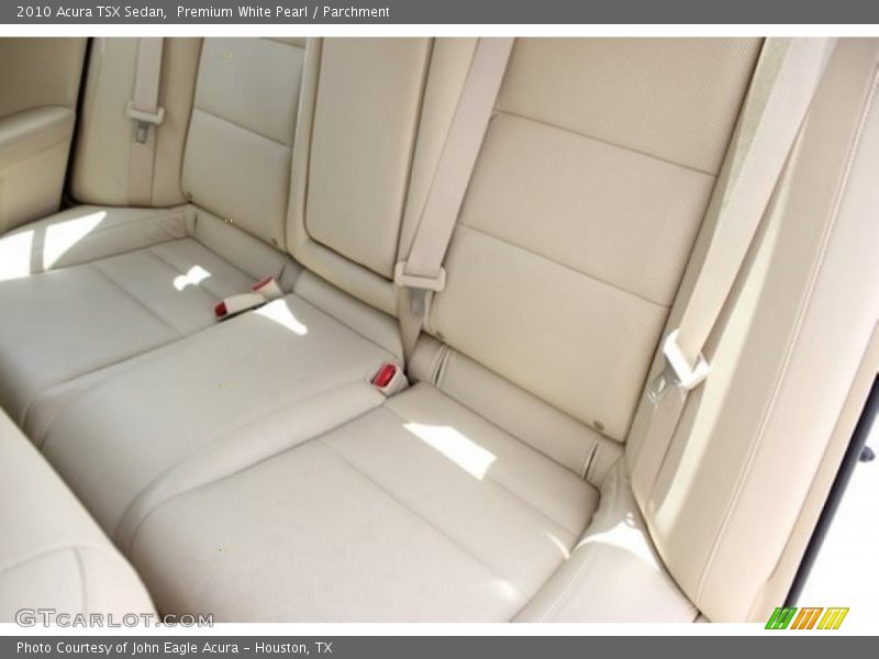 Premium White Pearl / Parchment 2010 Acura TSX Sedan