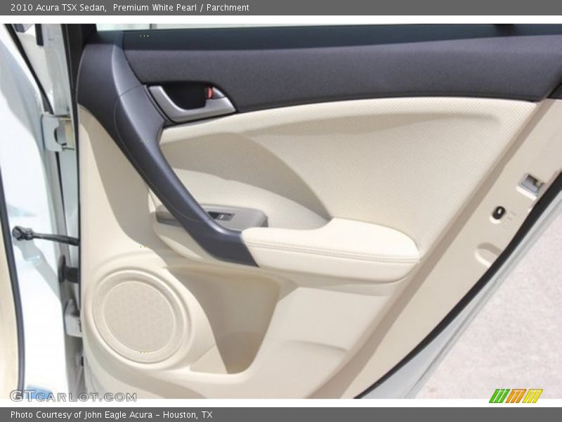 Premium White Pearl / Parchment 2010 Acura TSX Sedan