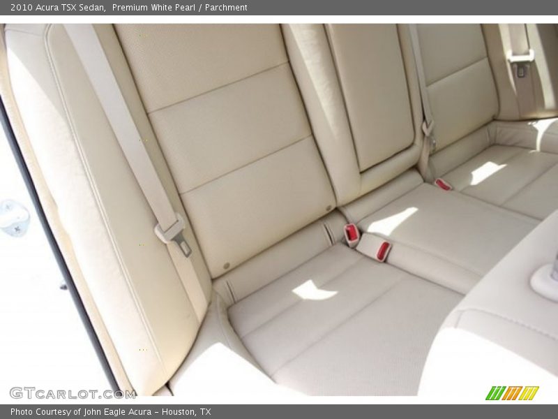 Premium White Pearl / Parchment 2010 Acura TSX Sedan